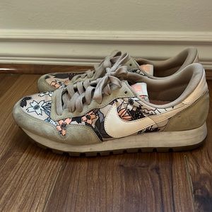 Nike Floral Print Sneakers